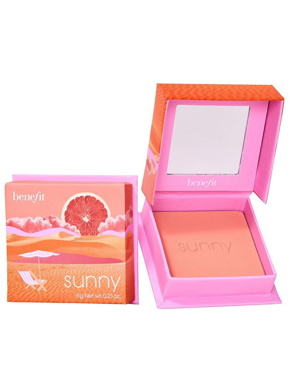 Benefit Sunny Matte Blush - Peach Coral- new